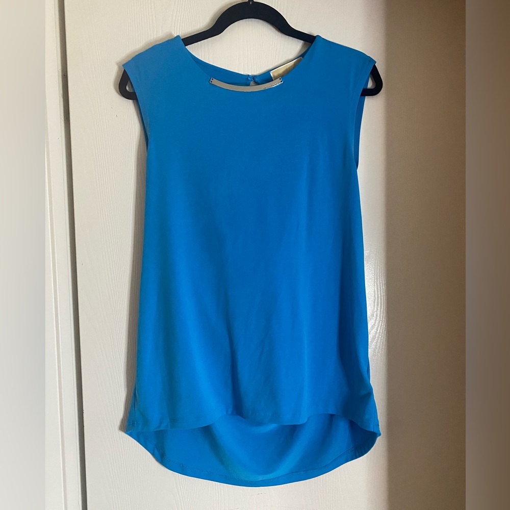 Michael Kors Tank with Metal Collar Plate, small